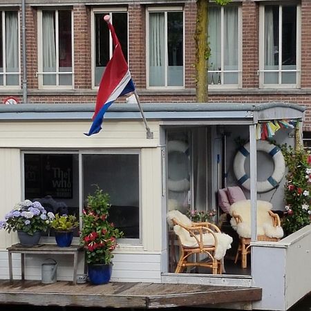 Pantheos Top Houseboat Amsterdam Bagian luar foto