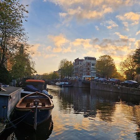 Pantheos Top Houseboat Amsterdam Bagian luar foto